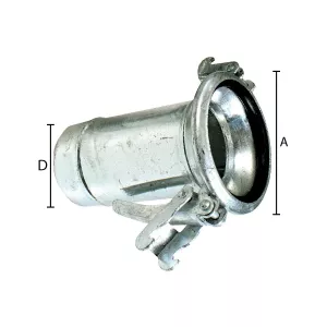 Slangkoppling Valducci 120Mm Hondel