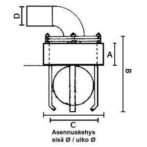 Överströmningsventil 2 60Mm