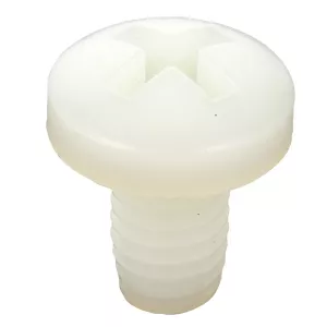 Registreringsskyltskruv Plast