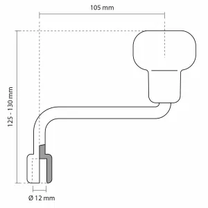 Stödhjul Vev Pvfc242,-P,-243P
