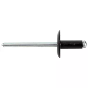 Blindnit Alum. Stor 4,8X12,0 Svart 25Pcs