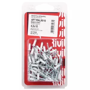 Blindnit Alum. 4,0X10,0 Vit 50Pcs