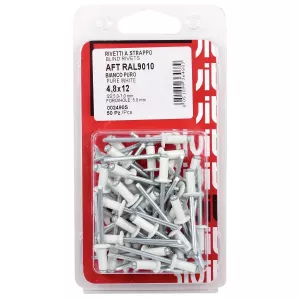 Blindnit Alum. 4,8X12,0 Vit 50Pcs