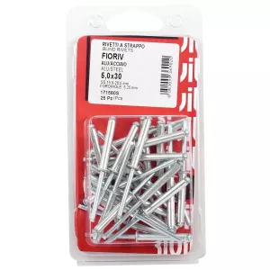 Blindnit Alum. Klotyp 5,0X30,0 25St