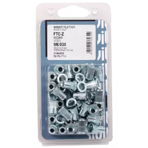 Blindnitmutter Stål M6 25St