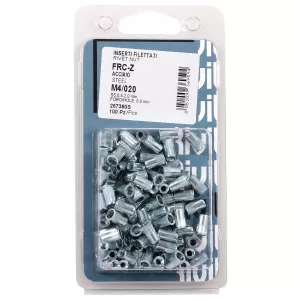 Blindnitmutter Stål M4 50St Försänkt