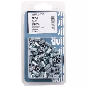 Blindnitmutter Stål M5 50St Försänkt