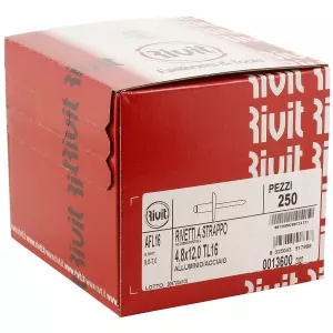 Blindnit Alum. 4,8X12,0 250St Afl