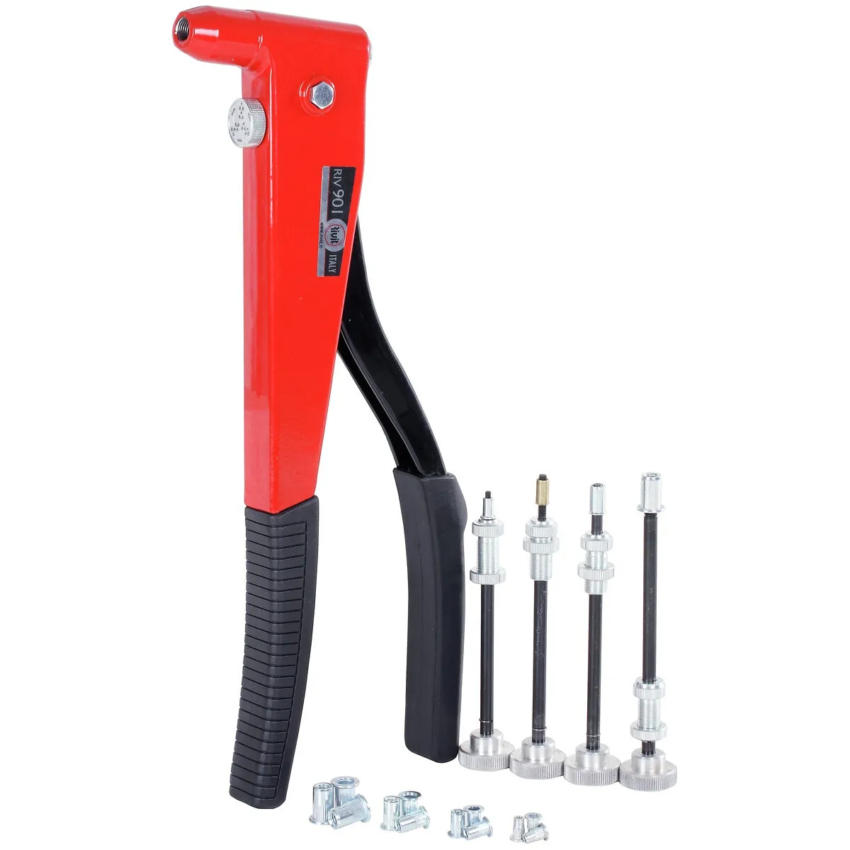 Blindnitmuttertång + Mutternit M3-M6 100St