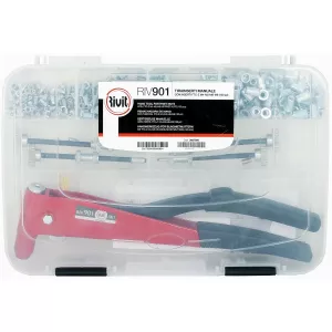 Blindnitmuttertång + Mutternit M3-M6 100St