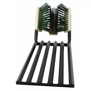 Fotskrapa Med Borstställ