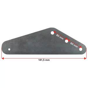 Fullfodervagn Kniv Peecon Vme075004027