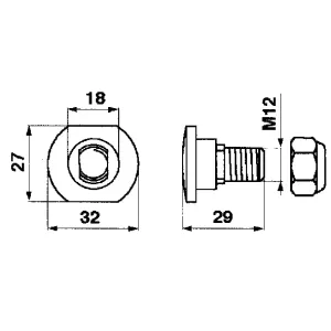 Bult Och Mutter Krone, Claas, Pöttinger
