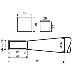 Pigg För Frontlastare  680Mm/1