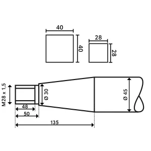 Pigg För Frontlastare  980Mm/2