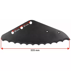 Fullfodervagn Kniv Seko 244.79003