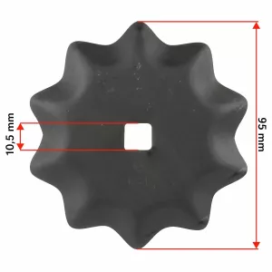 Fullfodervagn Kniv Seko 96Mm