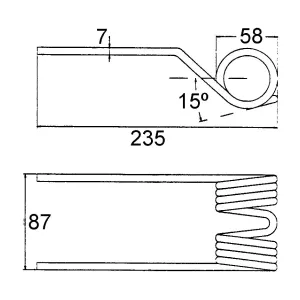 Pinne För Valsvännare Nokka
