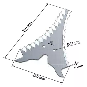 Självlastvagn Kniv Strautmann 504-36.501