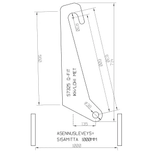 Redskapsfäste Jcb Q-Fit
