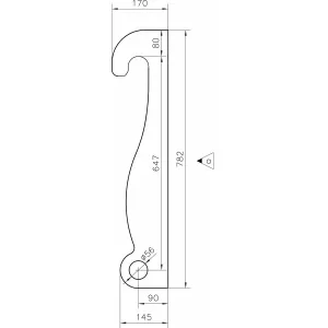 Redskapsfäste Volvo Bm/Industri Mod1 40Mm