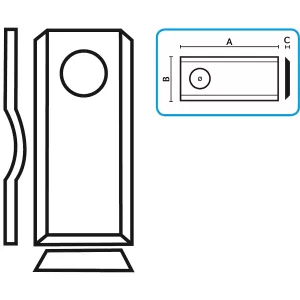 Knivlapp 105X47X21 Ztr Pz-Zweegers
