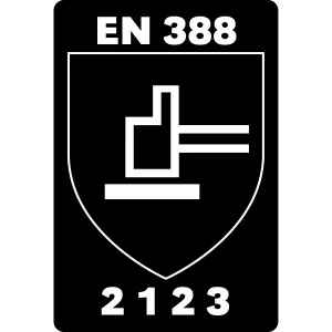 Montagehandskar 12 Läder M.Foder