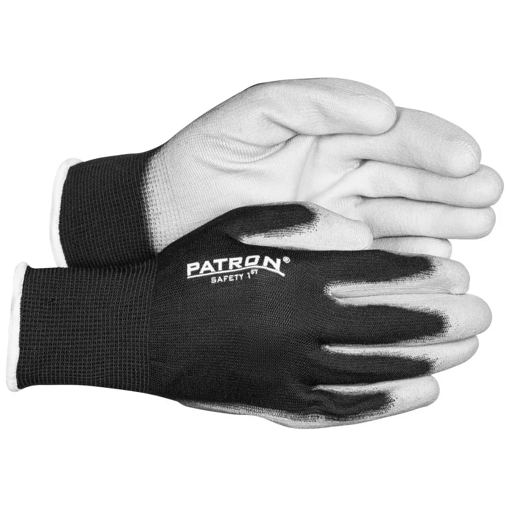 Arbetshandskar 8 Pu Belagda