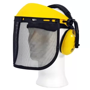 Nätvisir Med Hörselkåpor