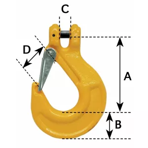 Svivelkrok 7/8-8 2,0T