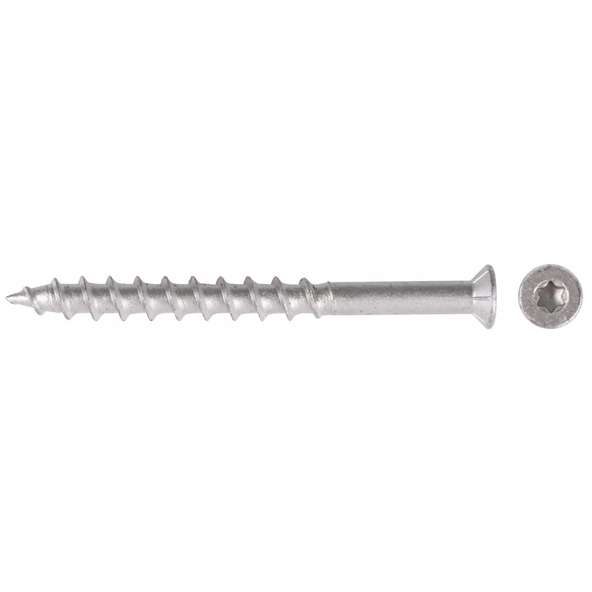 Lättbetongskruv 8X90Mm (30Mm) 10St Tx30