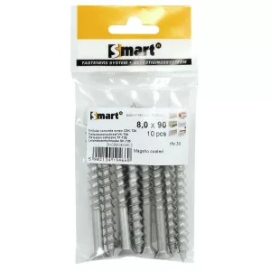 Lättbetongskruv 8X90Mm (30Mm) 10St Tx30