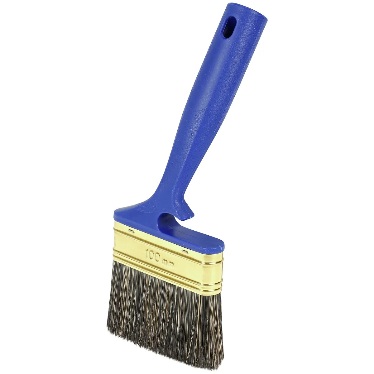 Fasadpensel 100Mm Med Böjd Skaft Syntetborst