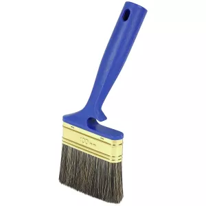 Fasadpensel 100Mm Med Böjd Skaft Syntetborst