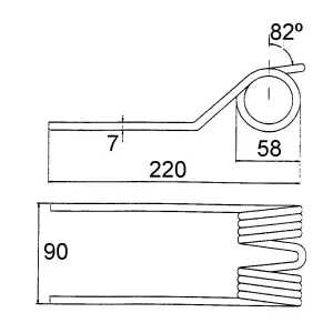Pinne För Rotorräfsa Elho