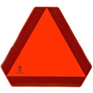 Långsamgående Fordon Skylt Självhäftande