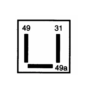 Blinkrelä Elektrod Jordslang 12V