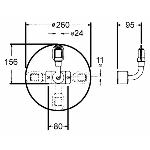 Varningsfyr Monteringstapp Vänd