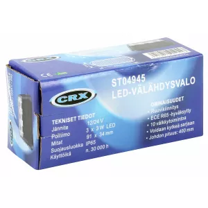 Led Blixtljus Averti V3-91