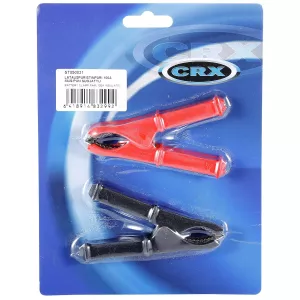 Batteriklämmor 100A Svart+Röd Isolerade