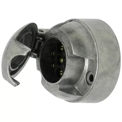 Stickdosa 7-Pol Aluminium Med Dimljusbrytare Ip