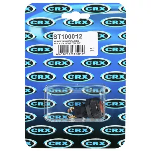 Kontrollampa Gul  Utan Glödlampa