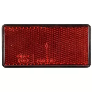 Reflektor Självhäftande Röd 51X103 (Opackad)