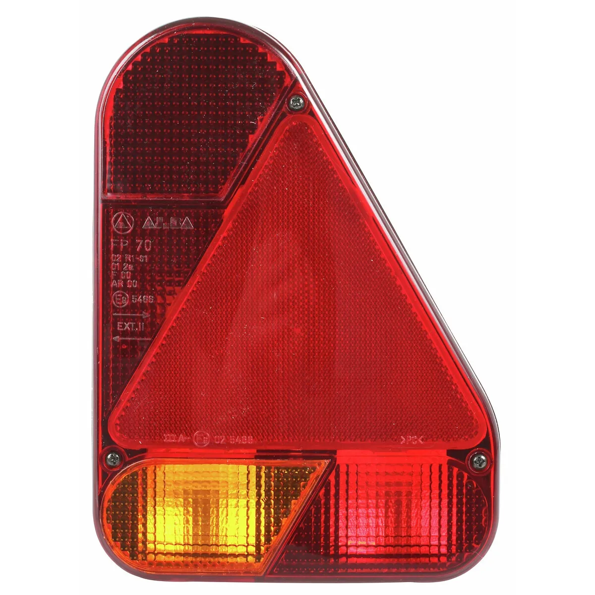 Bakljus Vertikal Höger Hål