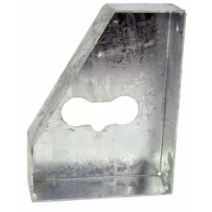 Metallisk Kapsling Vänster Vertikal