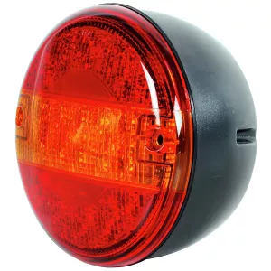 Bakljus Led 10-30V Rund