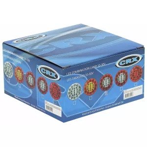 Bakljus Led 10-30V Runt Parkering/Broms/Backning