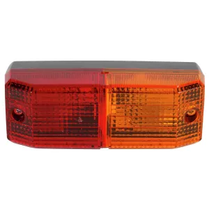 Bakljus 1163 Röd/Gul