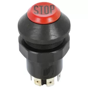 Tryckknappbrytare Stop