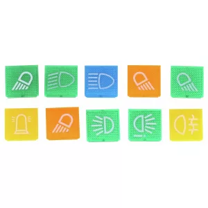 Symboler För Brytare Lampor 10 St